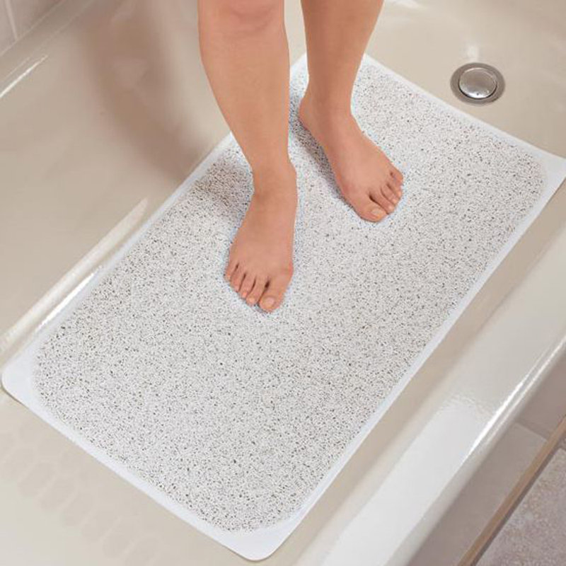 Sweet Home Collection Loofah Premium Woven Non Slip Bathtub Shower Mat